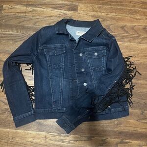 Idyllwind Fringe Jean Jacket
